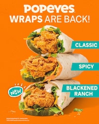 Smoky Ranch-Filled Wraps Image 1