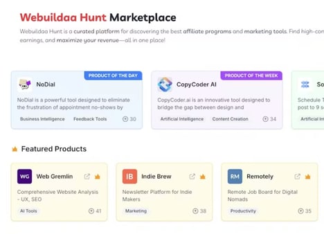 Affiliate Tool Discovery Platforms