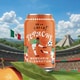 Vibrant Soccer-Inspired Soda Cans Image 1