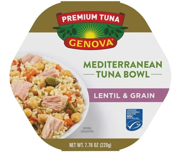 Mediterranean Tuna Bowl Lines