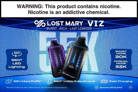 Transparent-Pod Vaping Devices