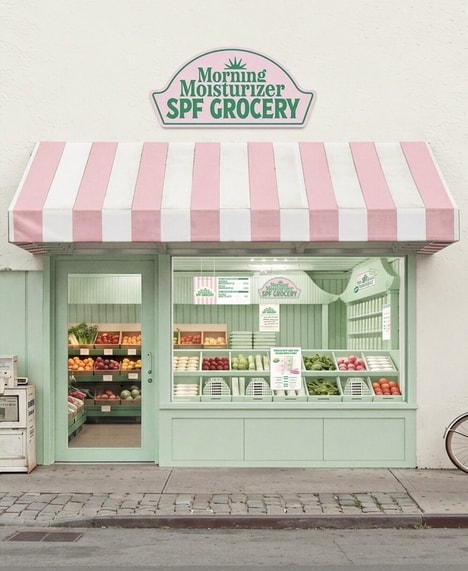 Grocery-Inspired SPF Pop-Ups