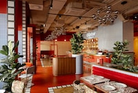 Sculptural Restaurant Interior Image 3