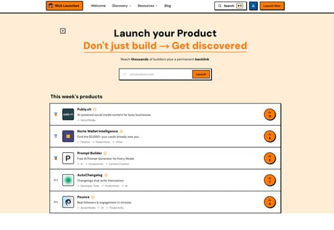 Indexed Launch Directories