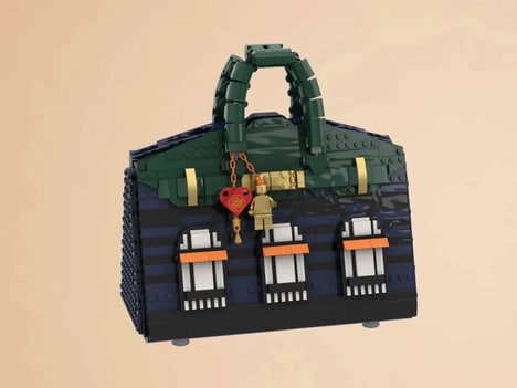 Luxurious Building Block Handbags