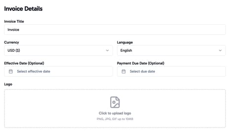 Free Invoice Generators