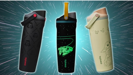 Galactically Glowing Water Bottles
