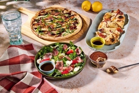 Summery Italian Pizza Menus