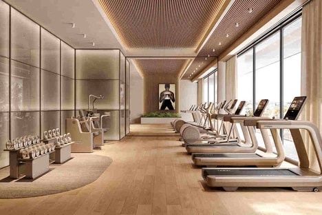 Mediterranean Sandstone-Inspired Fitness Equipment