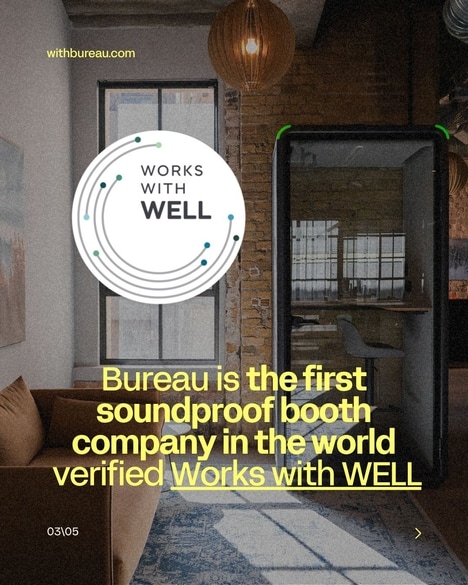 health-forward soundproof booth designs