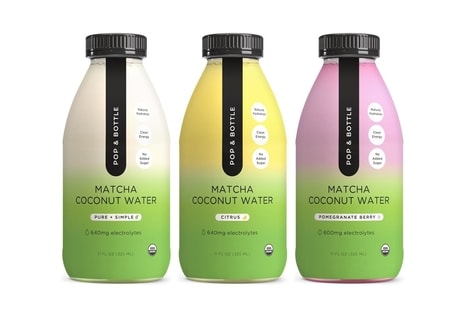 Matcha Coconut Water Drinks