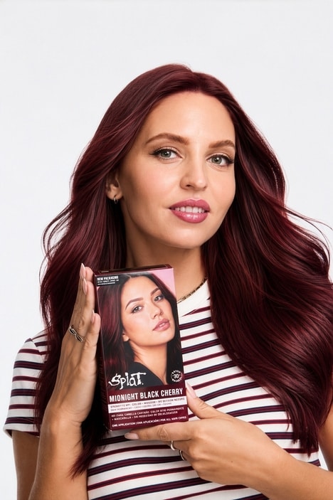 At-Home Cherry-Cola Hair Colors