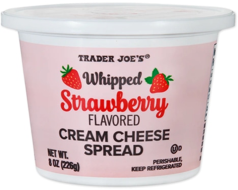 Strawberry-Flavored Cream Cheeses