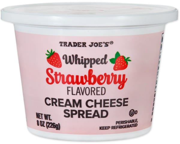 Strawberry-Flavored Cream Cheeses