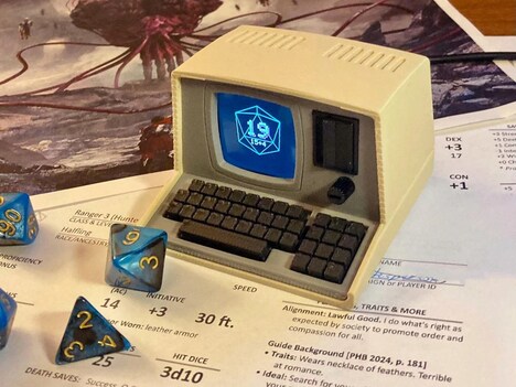 Miniature Dice Computers