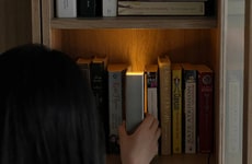 Sleek Book-Shaped Lamps