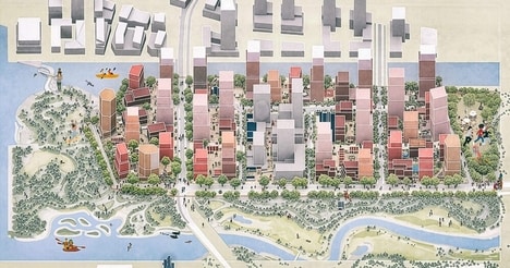 Car-Free Waterfront Plans