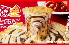 Melty Curry-Filled Pizzas