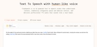 Context-Aware Text-to-Speech Tools Image 1