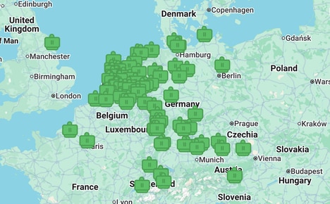 Electric Truck Charging Maps