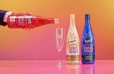 Patriotic Blueberry Beverages