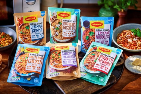 Pouch-Packaged International Recipe Meals