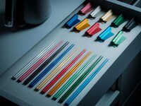 Ultra-Fine Aluminum Chopsticks Image 2