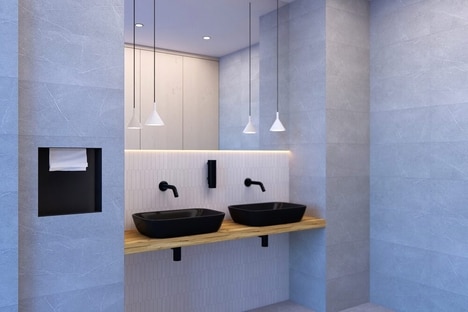 Recessed Washroom Units