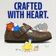 Tread-Embossed Leather Clogs Image 4