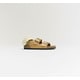 Tread-Embossed Leather Clogs Image 7