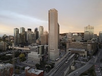 Sculpted Concrete Mixed-Use Buildings Image 1