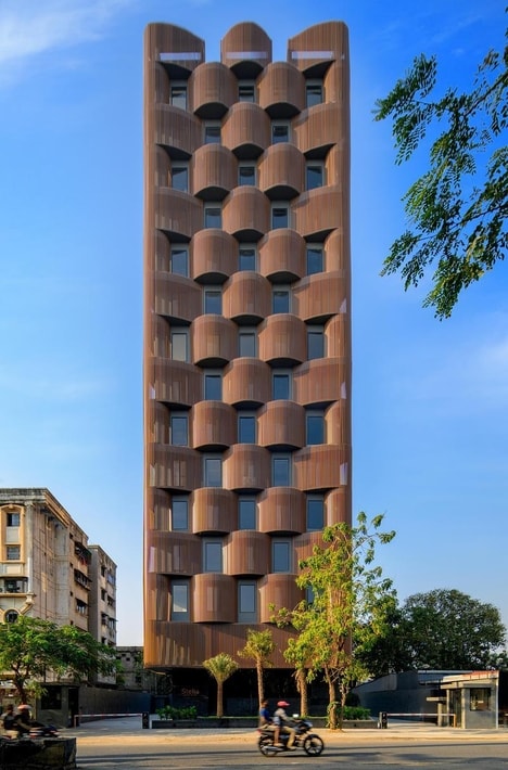 Sculptural Office Building Facades