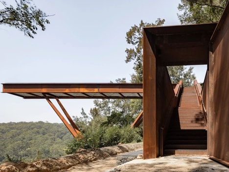 Steel Quarry Lookout Platforms