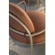 Upholstered Metal Armchairs Image 2