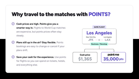 Points-Powered Sports Travel