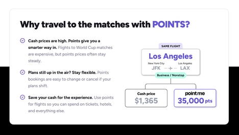 Points-Powered Sports Travel