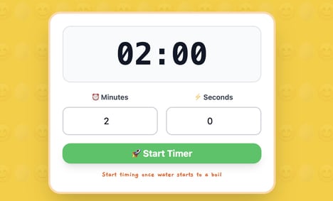 Cooking Timer Tools