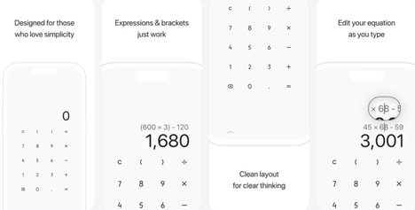 Minimal Calculator Apps