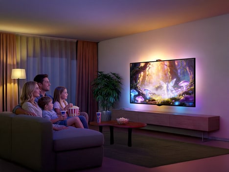 Camera-Based TV Backlights