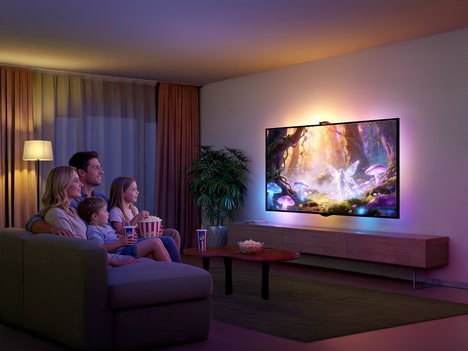 Camera-Based TV Backlights