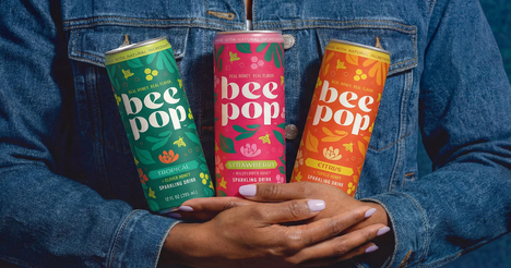 Honey-Sweetened Sparkling Drinks