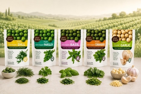 Flash-Frozen Herb Spheres
