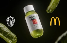 Excess Pickle Juice Bottles