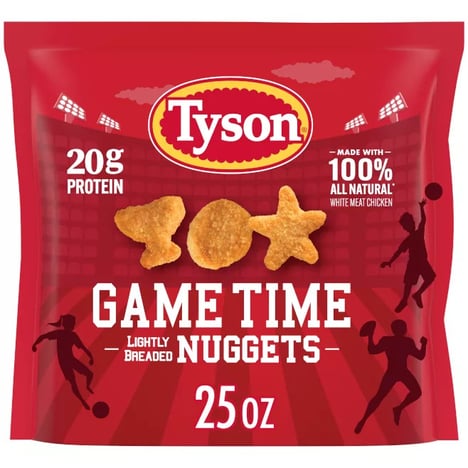 Sports-Themed Chicken Nuggets