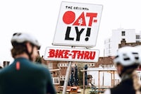 Bike-Thru Coffee Pop-Ups