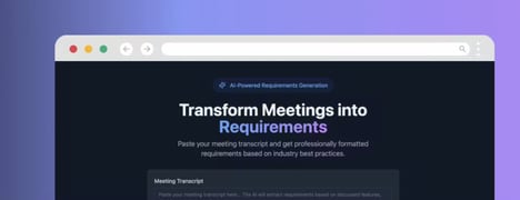 Product Requirement Tools
