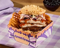 Deep-Fried PB&j=J Sandwiches