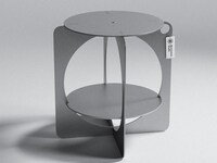 Low-Waste Aluminum Side Tables Image 2