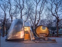 Pour-Over-Inspired Pavilions