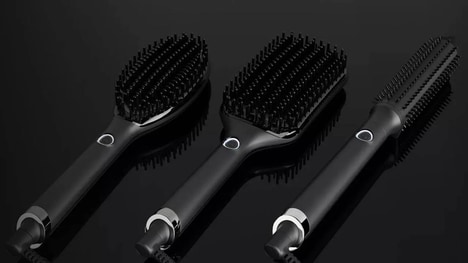 Protective Heat Styling Hairbrushes